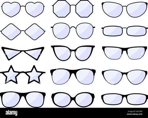 Glasses Silhouette Stylish Frame Eyeglasses Black Eyewear Models Fashion Spectacles Glass