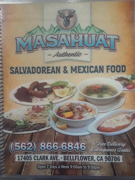 You may call your order in for pick up or use grubhub or doordash! Masahuat Restaurant - salvadorian restaurant near me en ...