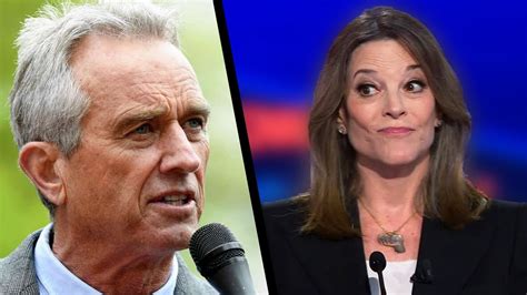 Exclusive Marianne Williamson Responds To Rfk Jr S Candidacy Youtube
