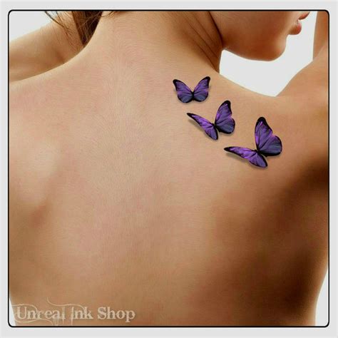temporary tattoo 3d butterflies fake tattoo flying butterfly thin durable realistic etsy