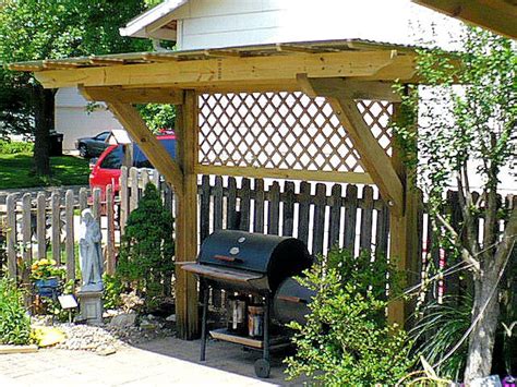 Pergola For My Grill Pergola Plus For My Charcoal Grill By