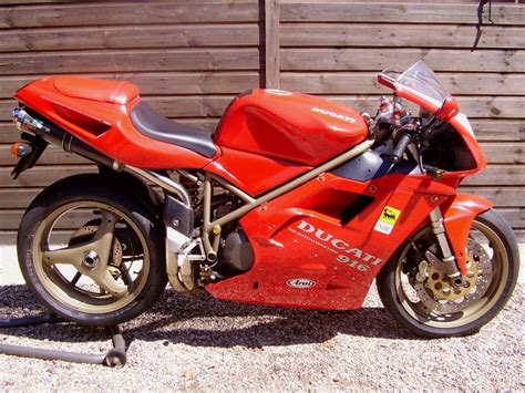 £ Sold Ducati 916 Biposto 3 Owners Last Owner 18 Years Jhp Carbon