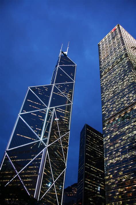 Bank Of China Skyscraper Building Amazing Architecture