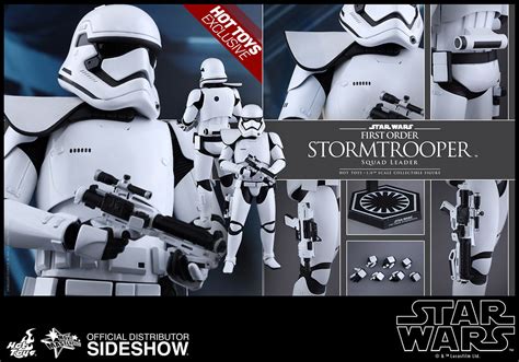 Star Wars First Order Stormtrooper Squad Leader Exclusive Sixth Scale