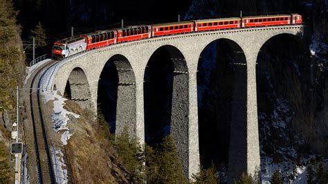 1920x1080 1920x1080 Railway Train Bridge Switzerland Viaduct