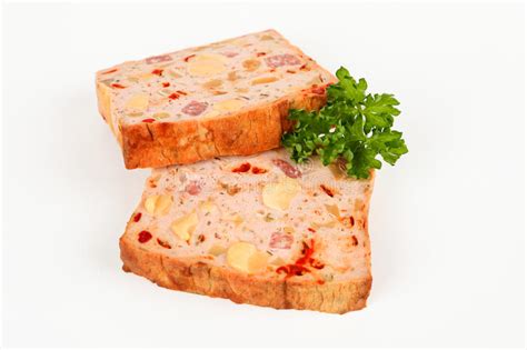 Two Slice Of Meatloaf Stock Photo Image Of Bavarian 88342596
