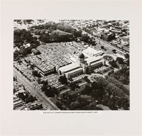 Photograph Aerial View Of The Exhibition Building From South West
