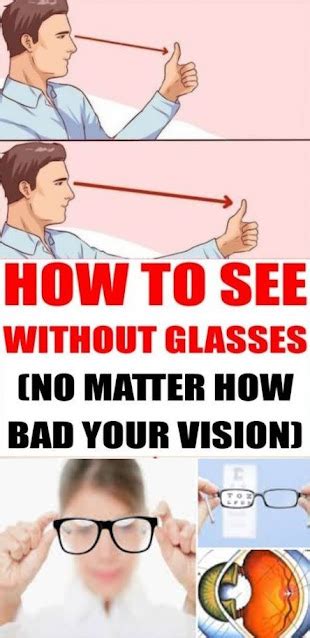 How To See Without Glasses No Matter How Bad Your Vision Is