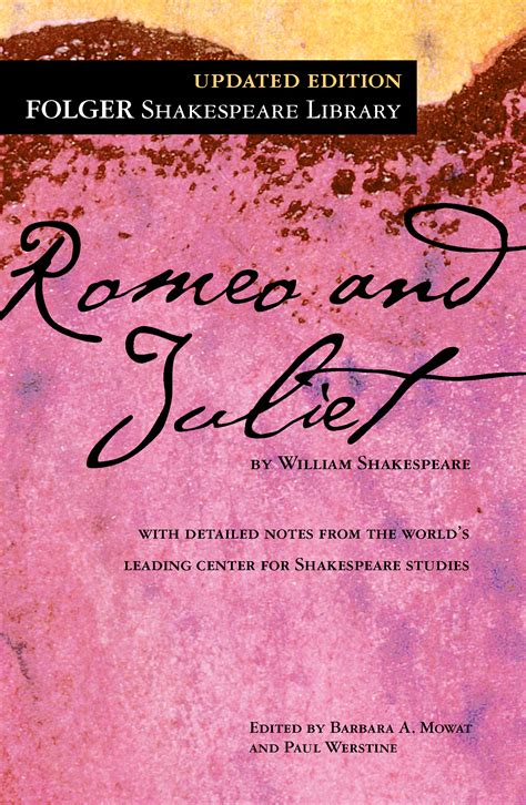 Romeo And Juliet Book By William Shakespeare Dr Barbara A Mowat Paul Werstine Official