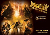 Judas Priest: 50 Heavy Metal Years 2021 Tour | H-E-B Center