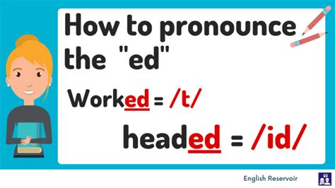 How To Pronounce The Ed Verb Ending English Reservoir