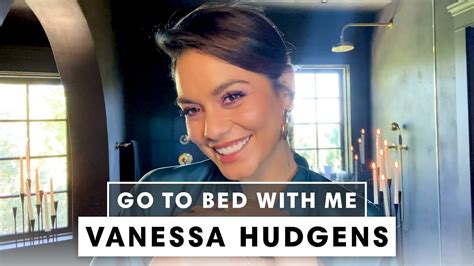 Vanessa Hudgens Nighttime Skincare Routine Go To Bed With Me Harper S Bazaar Youtube
