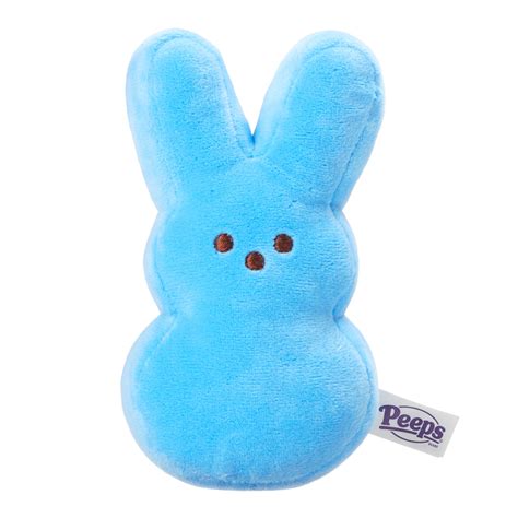 Peeps Blue Bunny Plush 6in