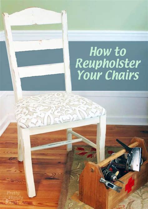 Video Tutorial How To Reupholster Dining Chairs And Protect The Fabric