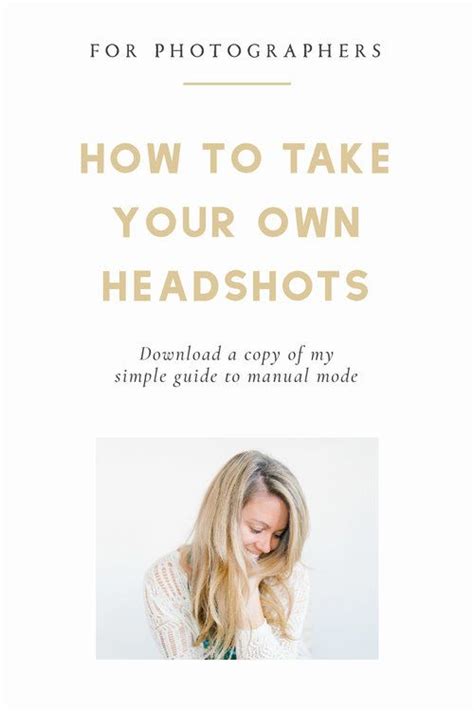 How To Take Your Own Headshots Artofit