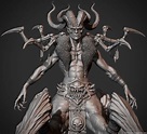 Baal 3D art Sculpt by Svein Yngve Sandvik Antonsen SVEIN YNGVE SANDVIK ...