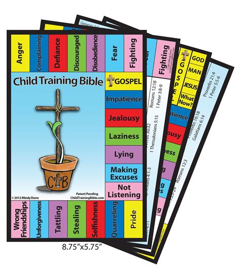 Child Training Bible Chart Set Grace And Truth Books