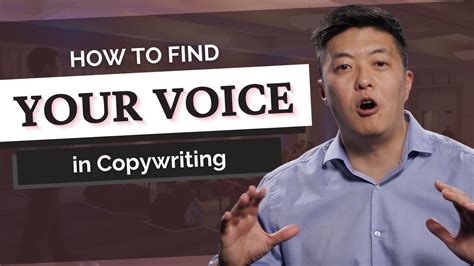 How To Find Your Voice With Copywriting Youtube