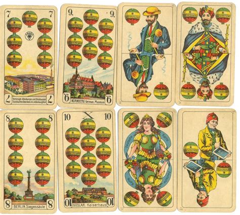Do you know the names of the suits in german? Old German playing cards | Playing card deck, Card art, Cards