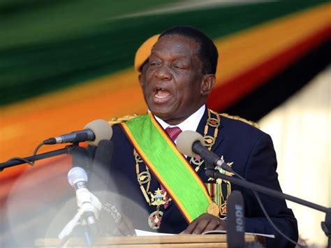 Emmerson Mnangagwa Officiellement Investi Président Du Zimbabwe Rtn