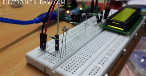 Using Ldr To Display Light Level On X Lcd Arduino Dash Electro Vrogue