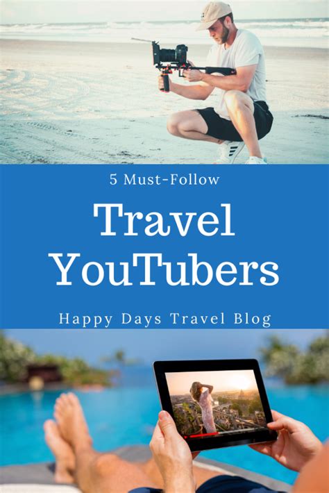 5 Travel Youtubers You Must Follow Happy Days Travel