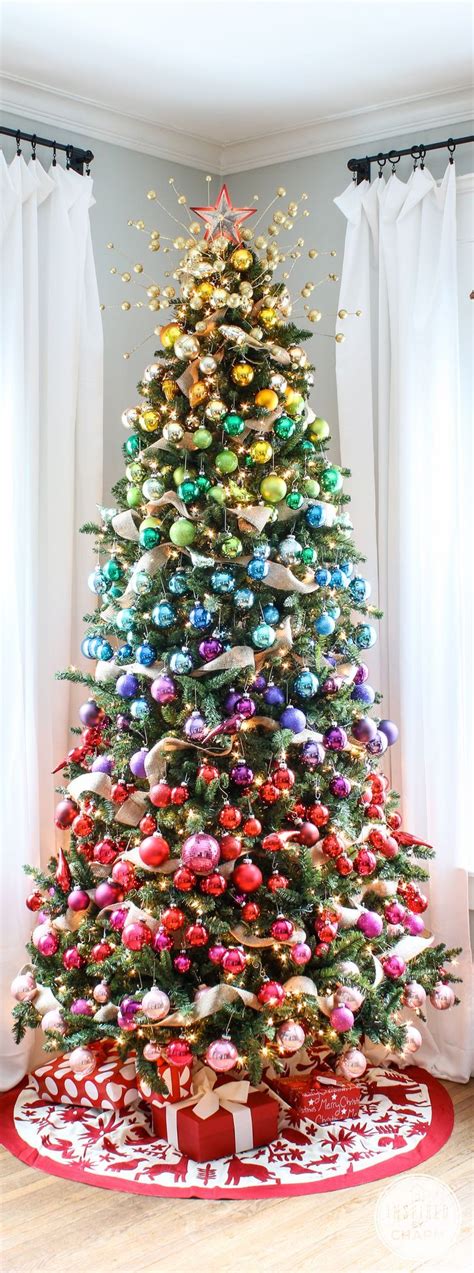 65 Christmas Tree Colour Combinations To Drool Over