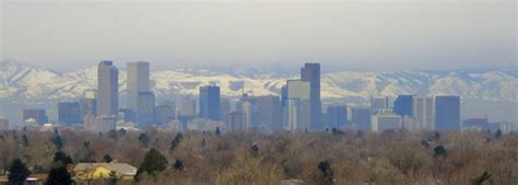 Denver Co A Snowstorm Coming Over The Mountains Photo