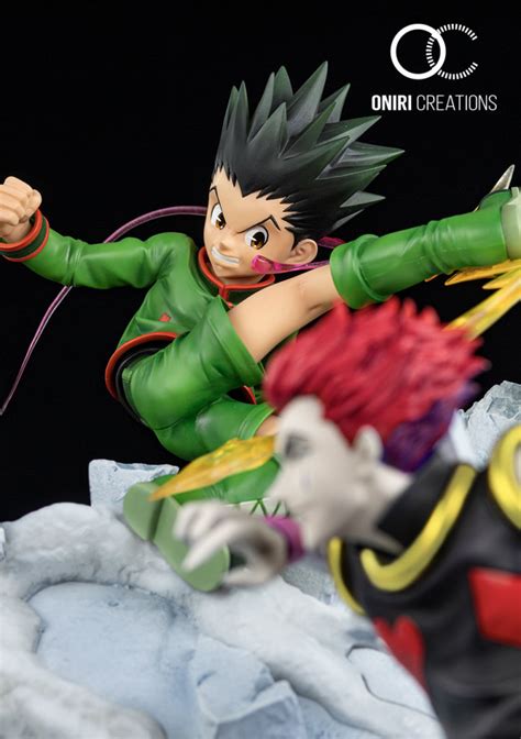 Gon Vs Hisoka Battle At The Heavens Arena Oniri Créations