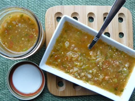 Tangy Refreshing Red And Green Salsa With Tomatillos And Tomatoes