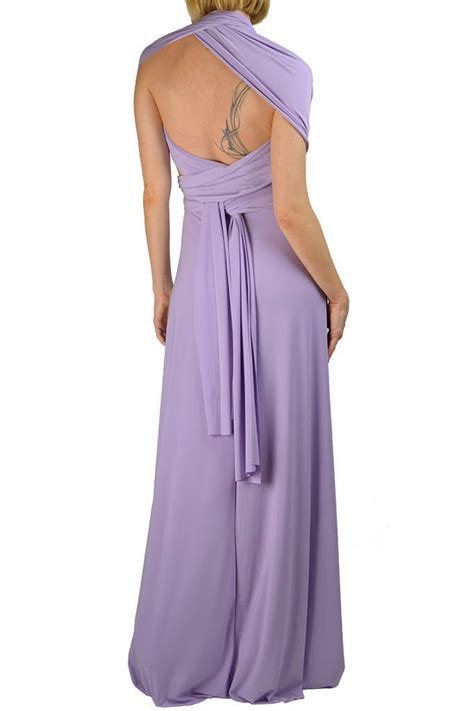 Von Vonni Lilac Infinity Dress Bridesmaid Dress Wrap Etsy