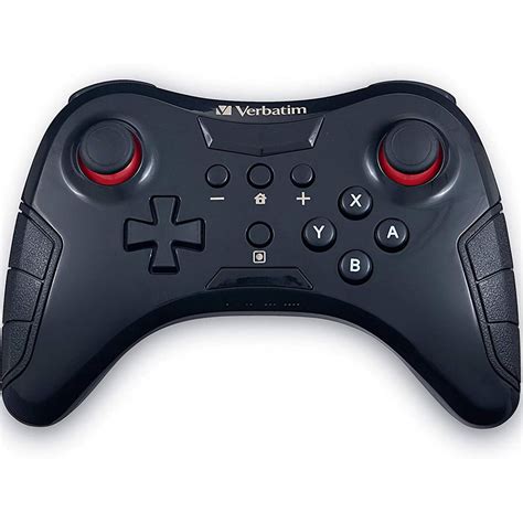 Control Verbatim Inalambrico Para Nintendo Switch Negro Vb70221