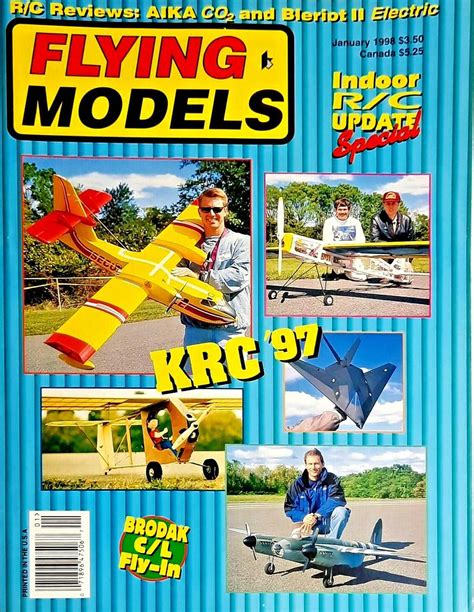 flying models magazine back issues year 1998 archive