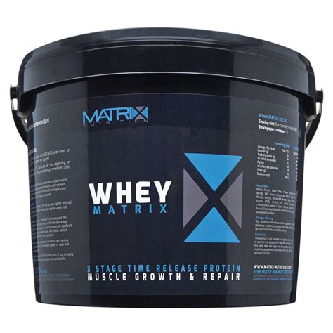 Matrix Whey 100 Protein Powder Shake Anabolic Muscle Growth 5kg