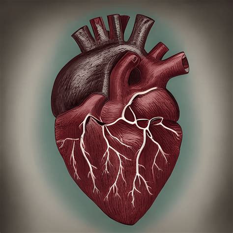 Anatomical Heart Graphic · Creative Fabrica