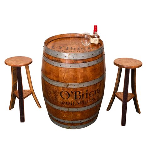 Whiskey Barrel Pub Table From Kentucky Distillery