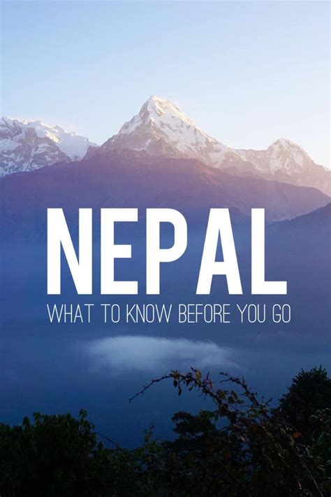 8 Things Everyone Should Know Before Visit In Nepal Easy Trek