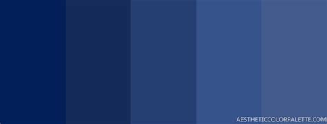 18 Oxford Blue Color Palettes Aesthetic Color Palette