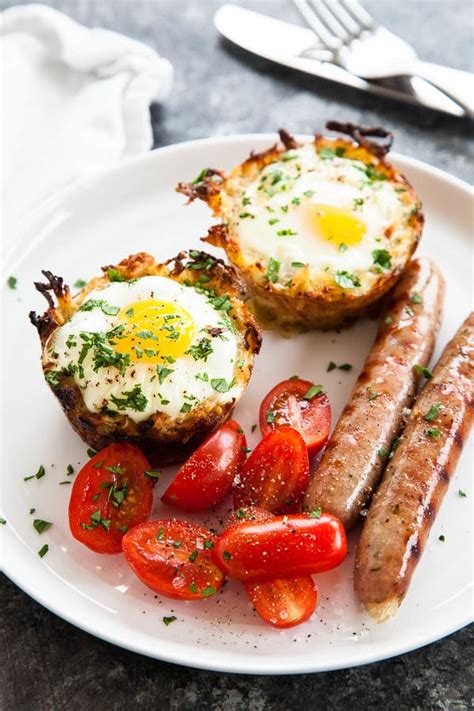 Sweet Potato Egg Nests Breakfast For Dinner