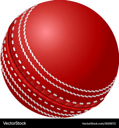 Cricket Ball Drawing