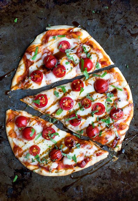 Margherita Flatbread Pizza Recipe Peas And Crayons