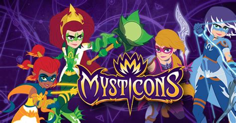 Nickalive Nickelodeon Usa Launches Official Mysticons Show Website