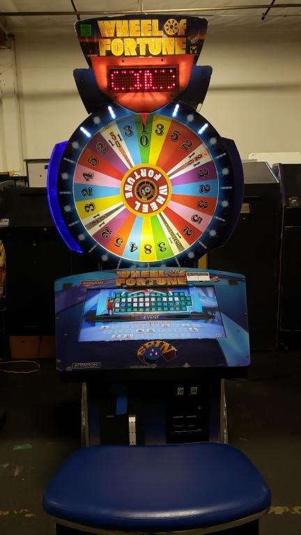 Wheel Of Fortune Deluxe Raw Thrills Arcade Game