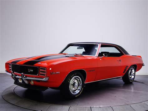 1969 Chevrolet Camaro Z28 R S Classic Muscle Wallpapers Hd