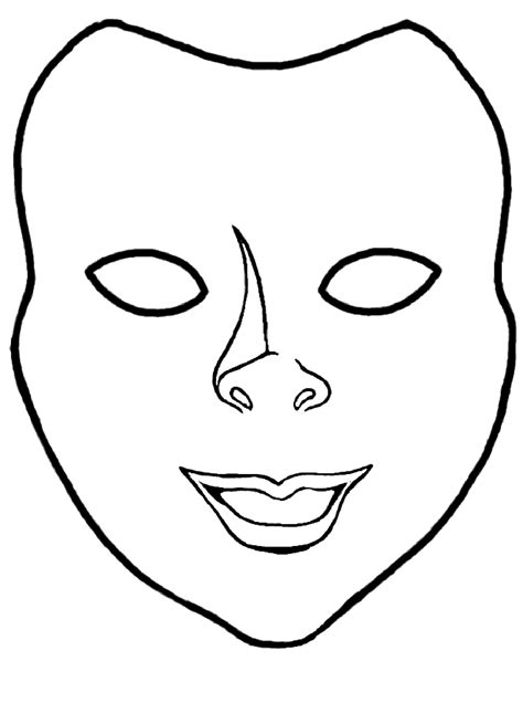 Máscaras De Carnaval Para Colorir Imprimir E Recortar Qdb