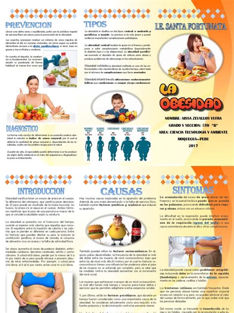 triptico obesidad pdf tejido adiposo obesidad