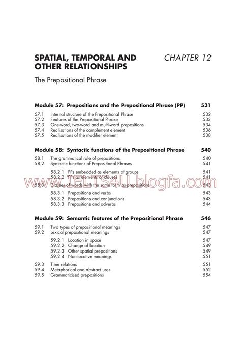 Prepositional phrase examples with answers. Prepositional Phrases Worksheet with Answer Key