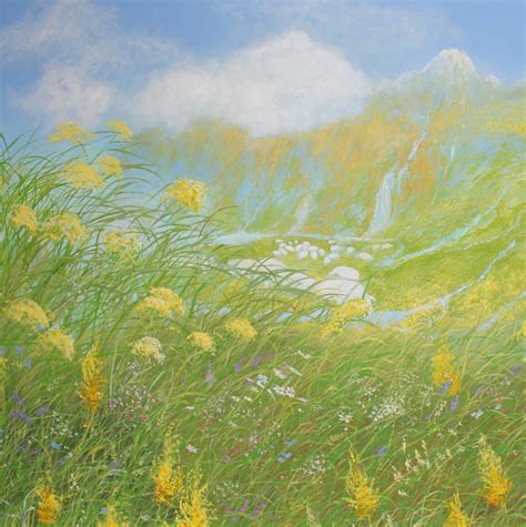 Buy Where The Grassland Grows Painting By Rasa Kondrusevičienė