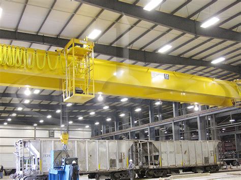30 Ton Double Girder Top Running Bridge Crane Engineered Lifting Systems