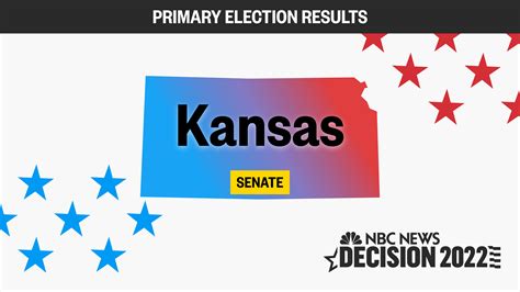 Kansas Senate Election Live Results 2022 Nbc News